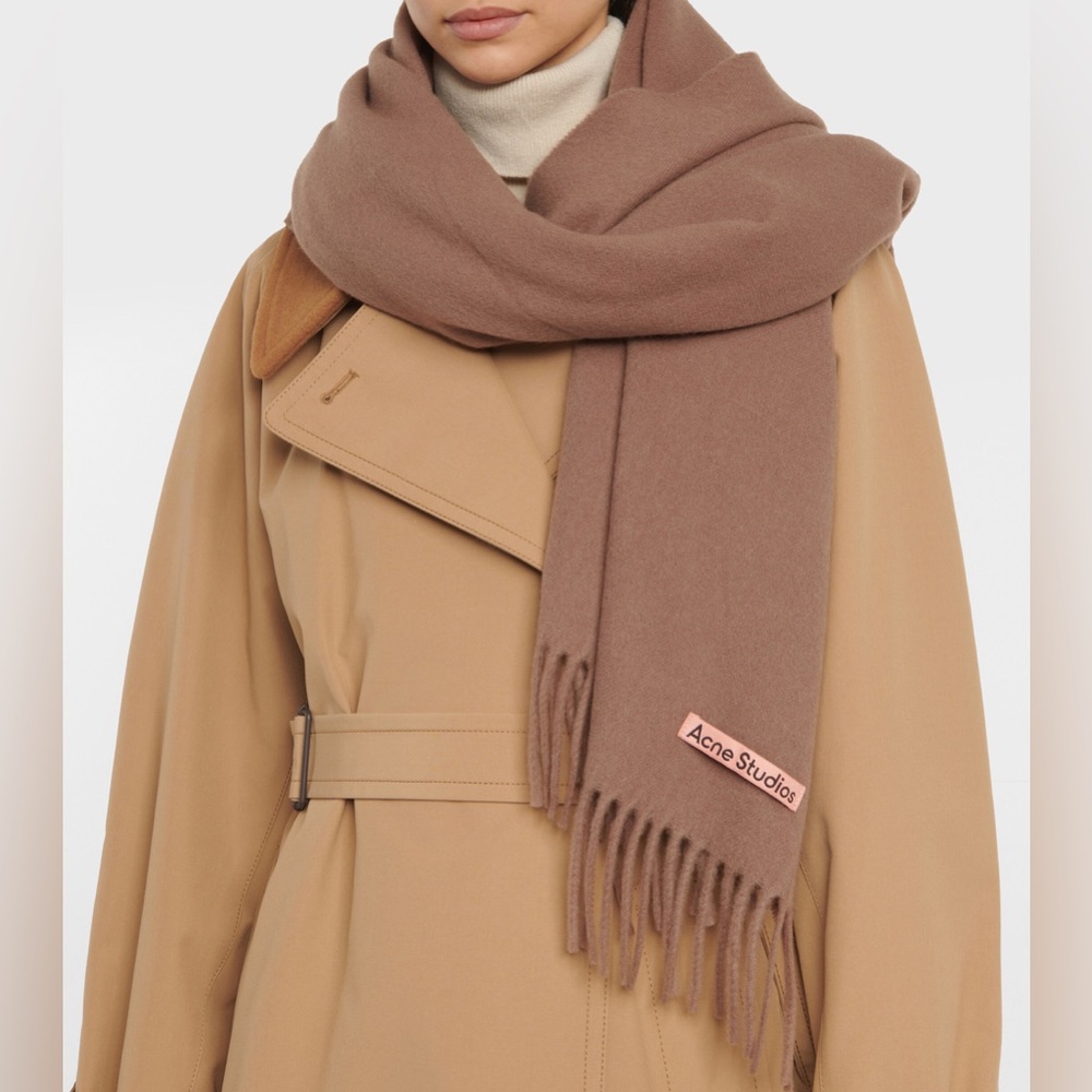Acne Studios - Oversized Fringe Wool Scarf